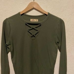 Dark green long sleeve